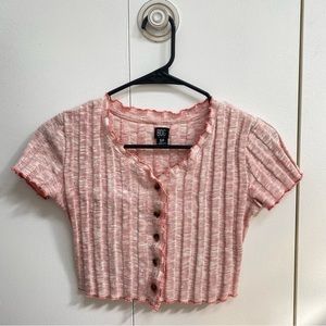 urban outfitters bdg cropped cardigan top